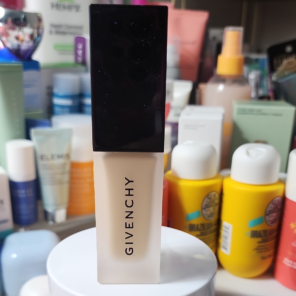 Givenchy Cream and Black Foundation Natural Finish